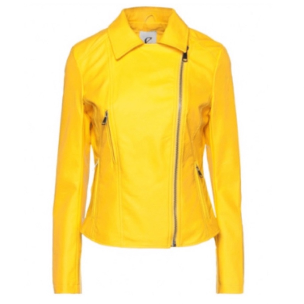 CaféNOIR V Leather Moto Jacket